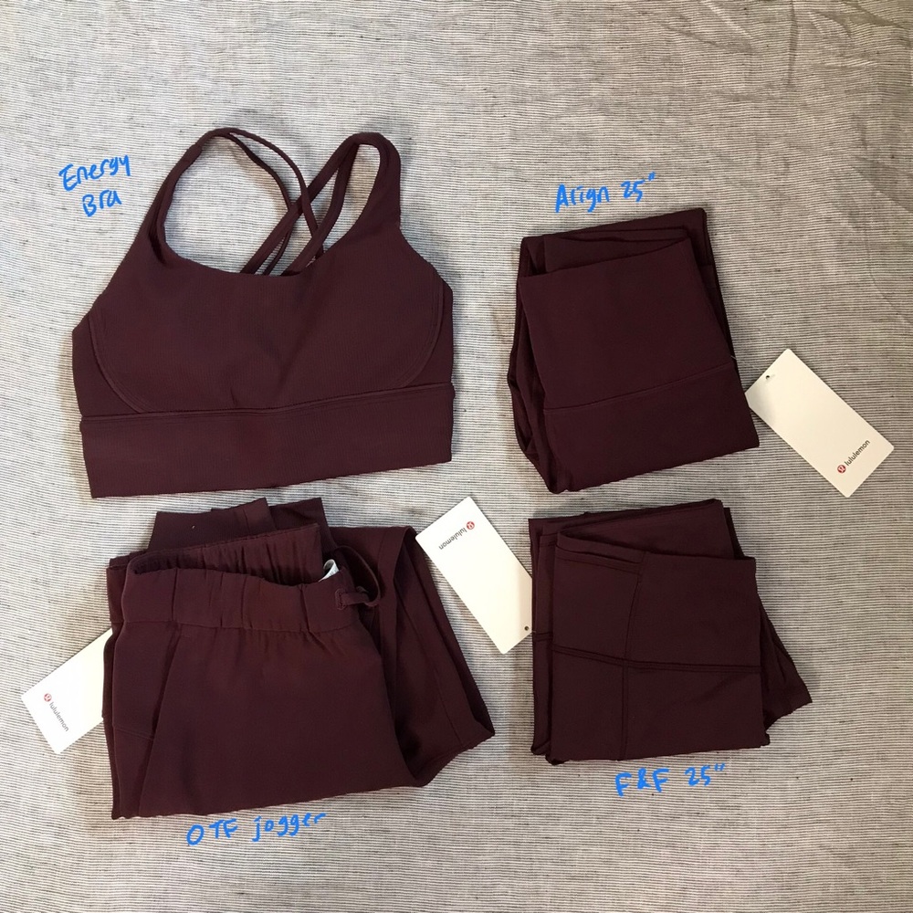 LLL Energy Bra LL Rib (cassis) - Picture 8 of 11